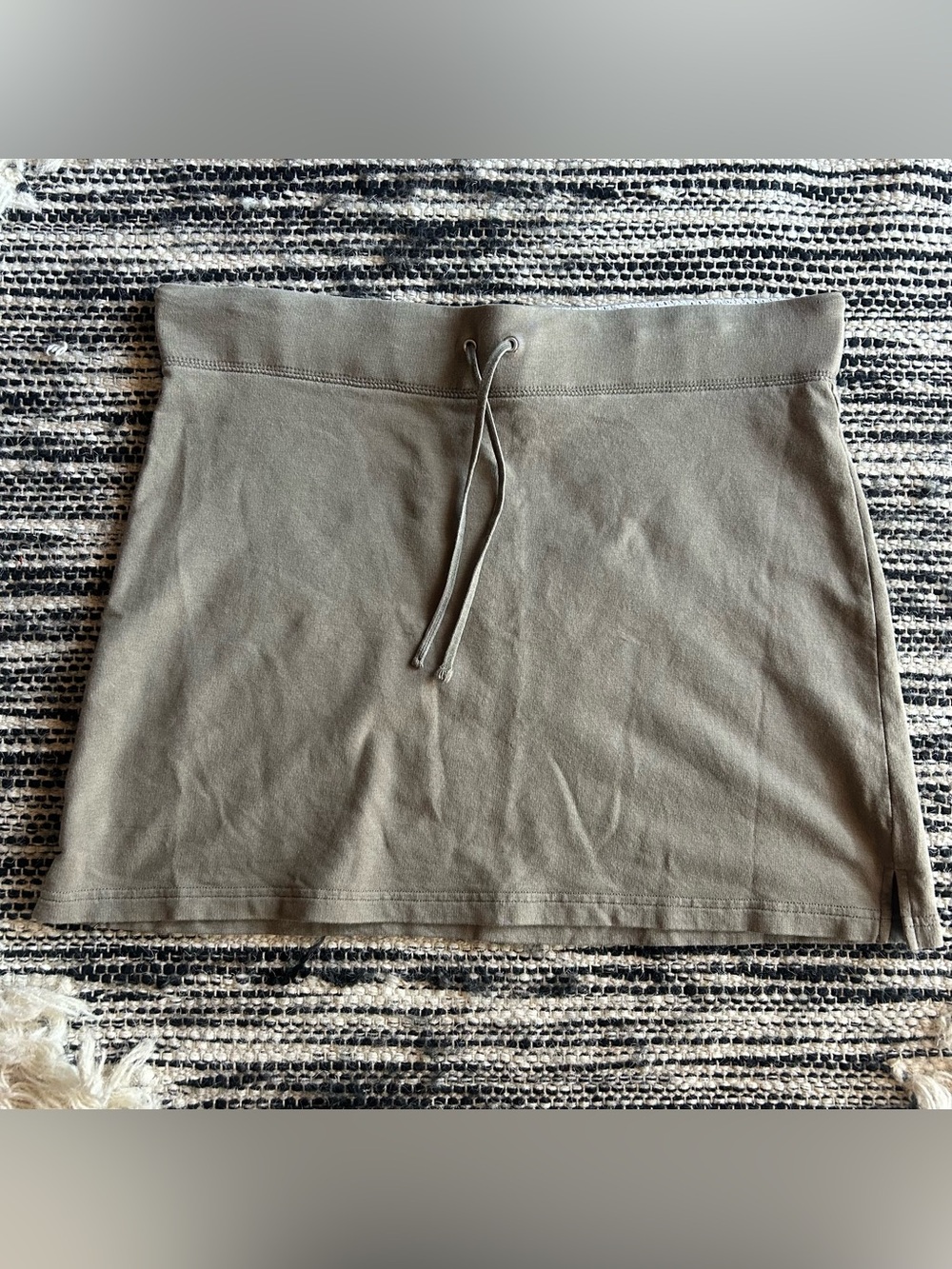 Vintage Gap Y2K Cotton Drawstring Skirt